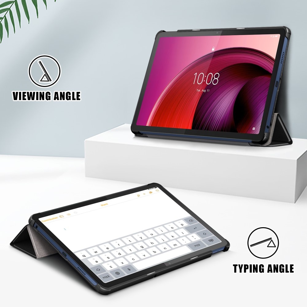 Étui Tri-Fold  Lenovo Tab M10 5G, Noir