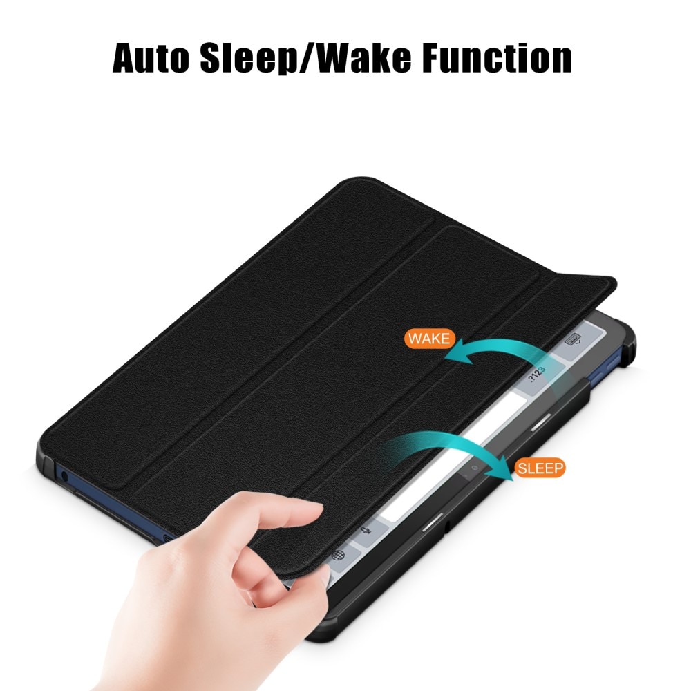 Étui Tri-Fold  Lenovo Tab M10 5G, Noir