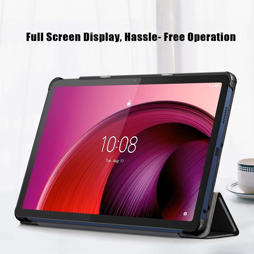 Étui Tri-Fold Lenovo Tab M10 5G, noir