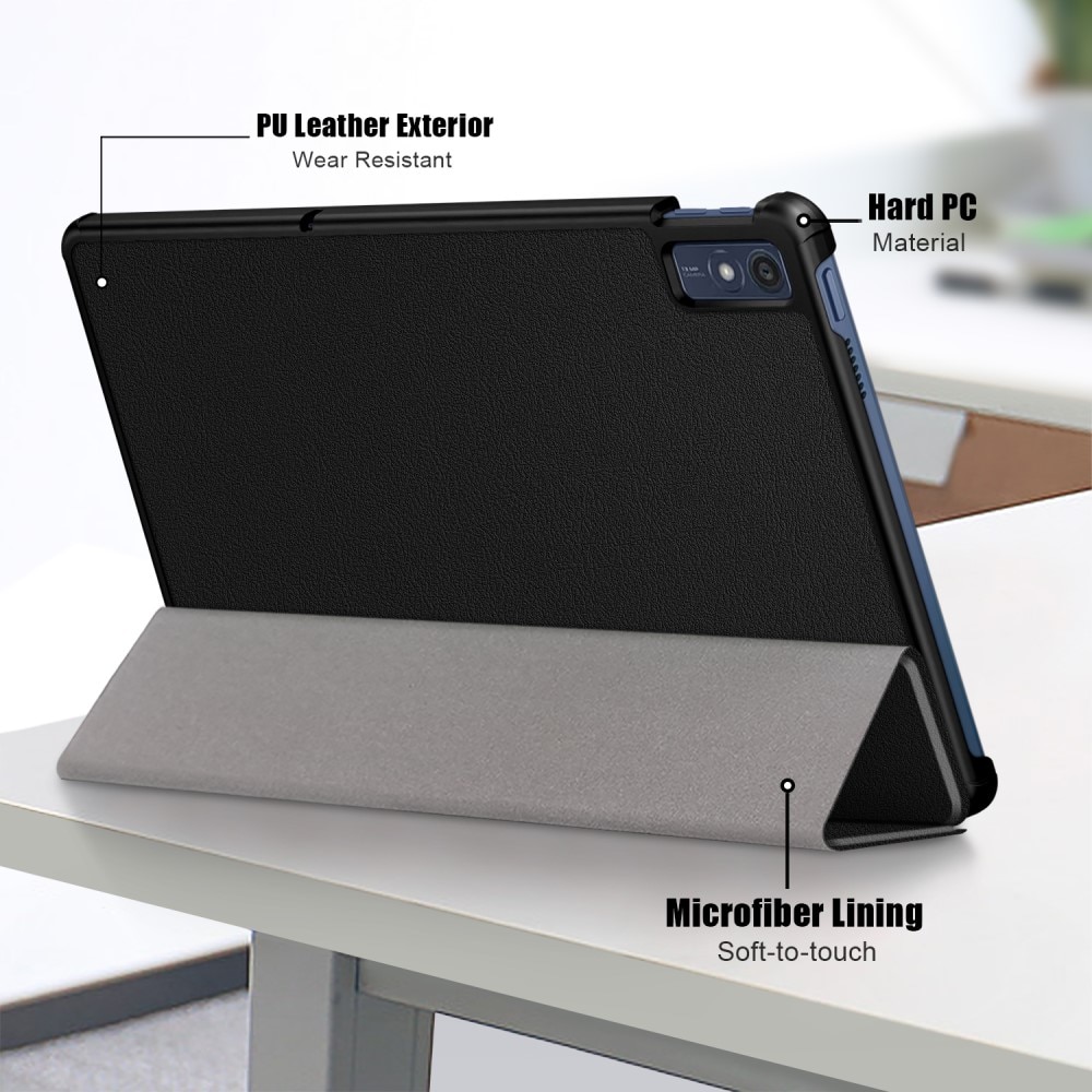 Étui Tri-Fold Lenovo Tab M10 5G, noir