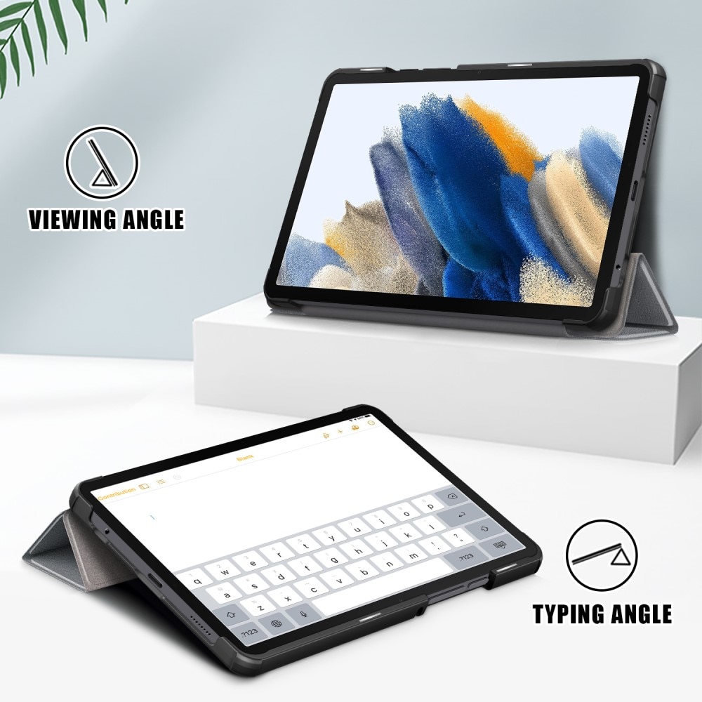 Étui Tri-Fold Samsung Galaxy Tab A9, Gris