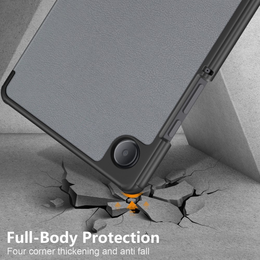Étui Tri-Fold Samsung Galaxy Tab A9, Gris
