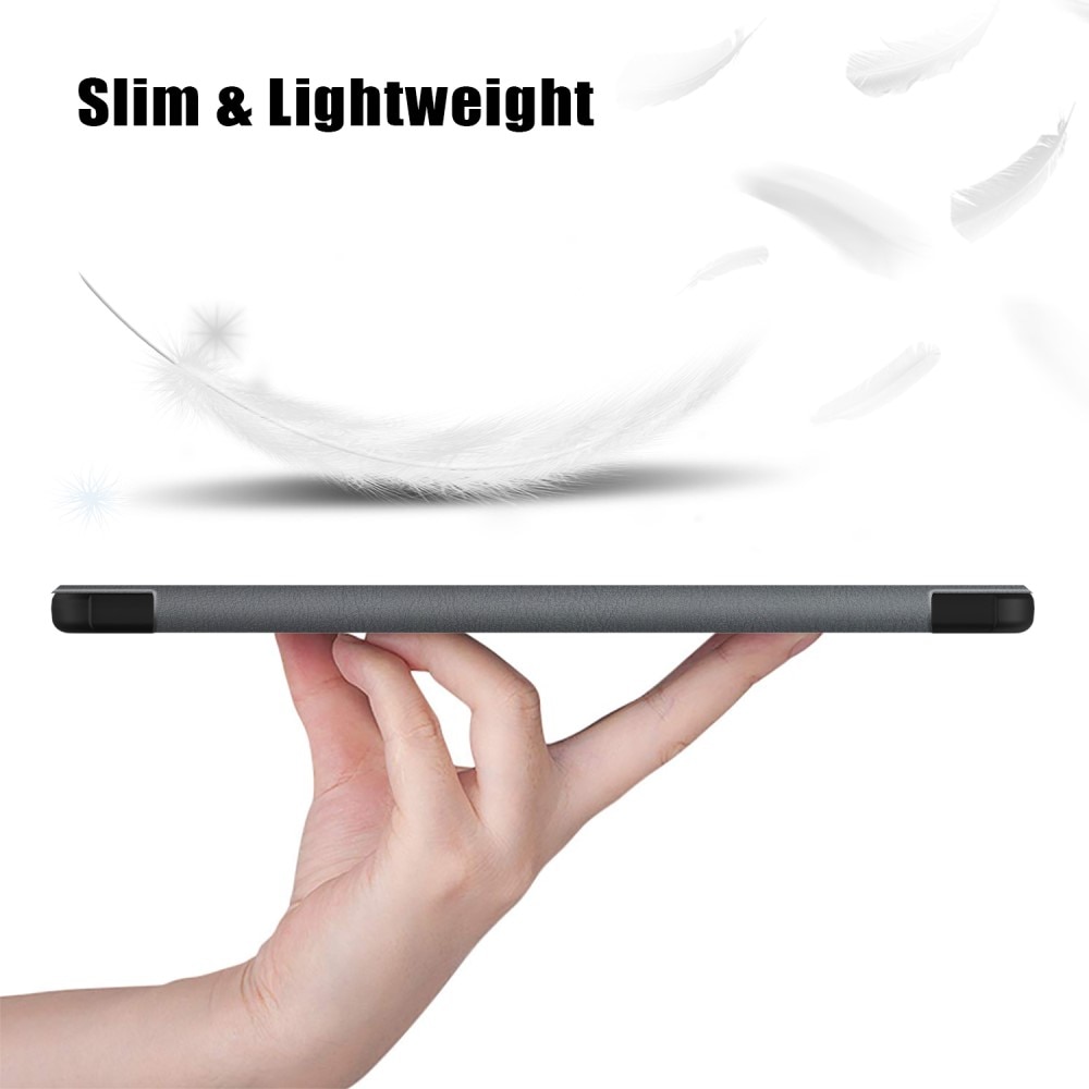 Étui Tri-Fold Samsung Galaxy Tab A9, gris