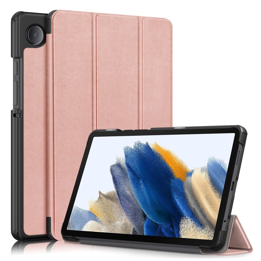 Étui Tri-Fold Samsung Galaxy Tab A9, or rose