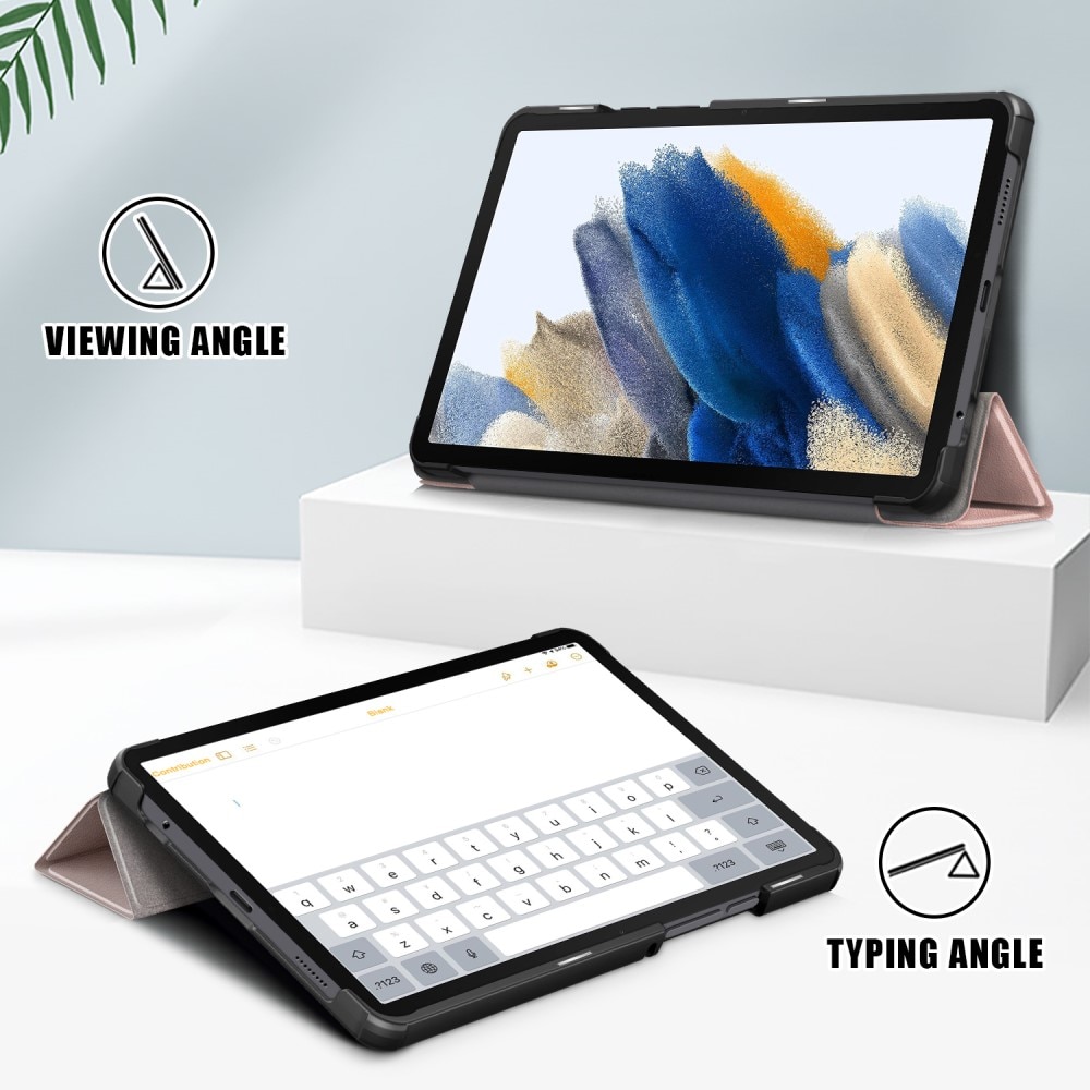Étui Tri-Fold Samsung Galaxy Tab A9, Or rose