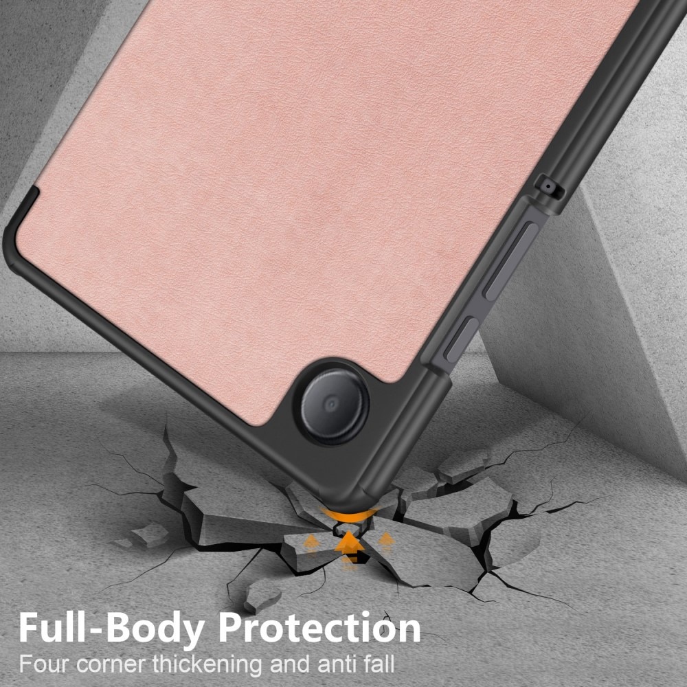 Étui Tri-Fold Samsung Galaxy Tab A9, Or rose