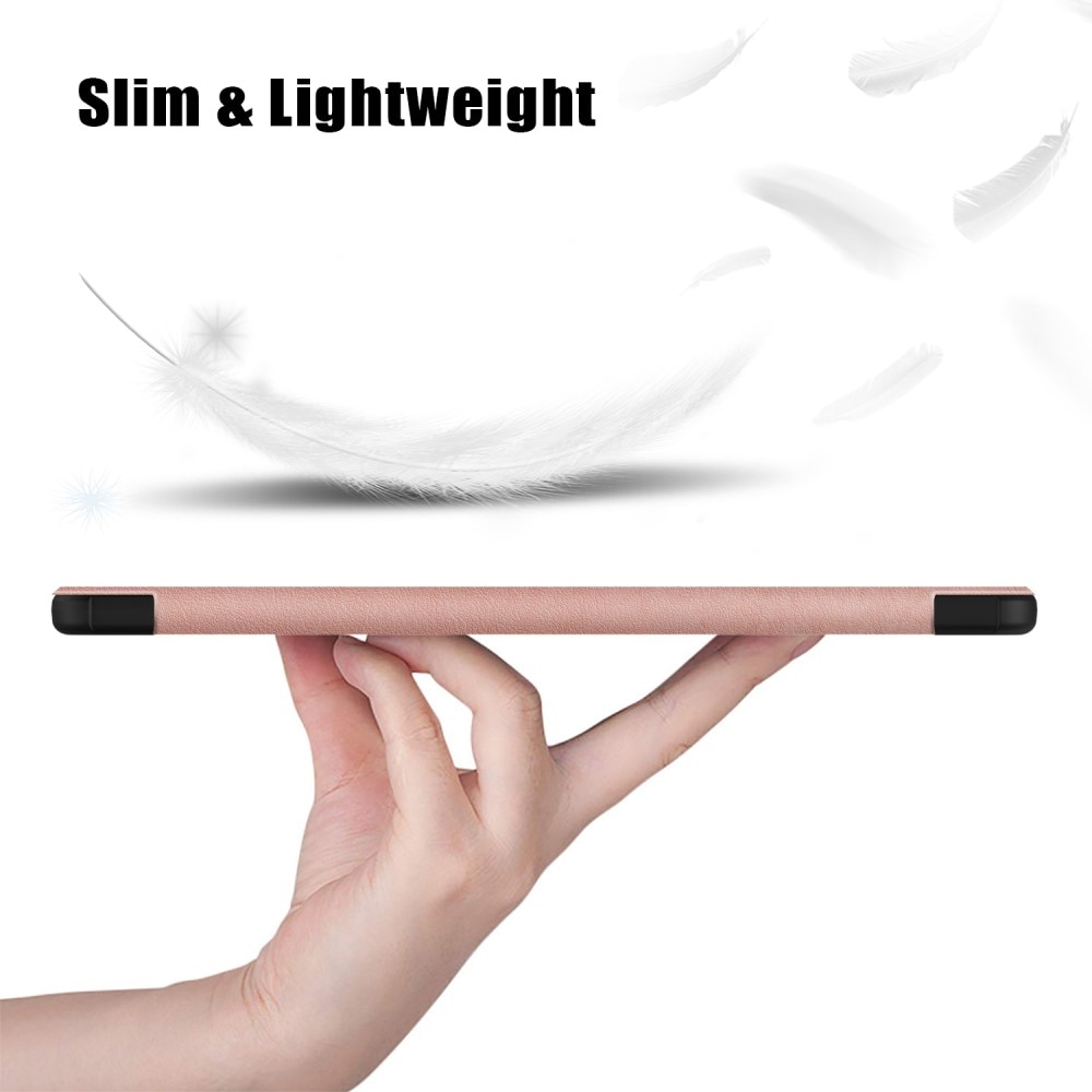 Étui Tri-Fold Samsung Galaxy Tab A9, or rose