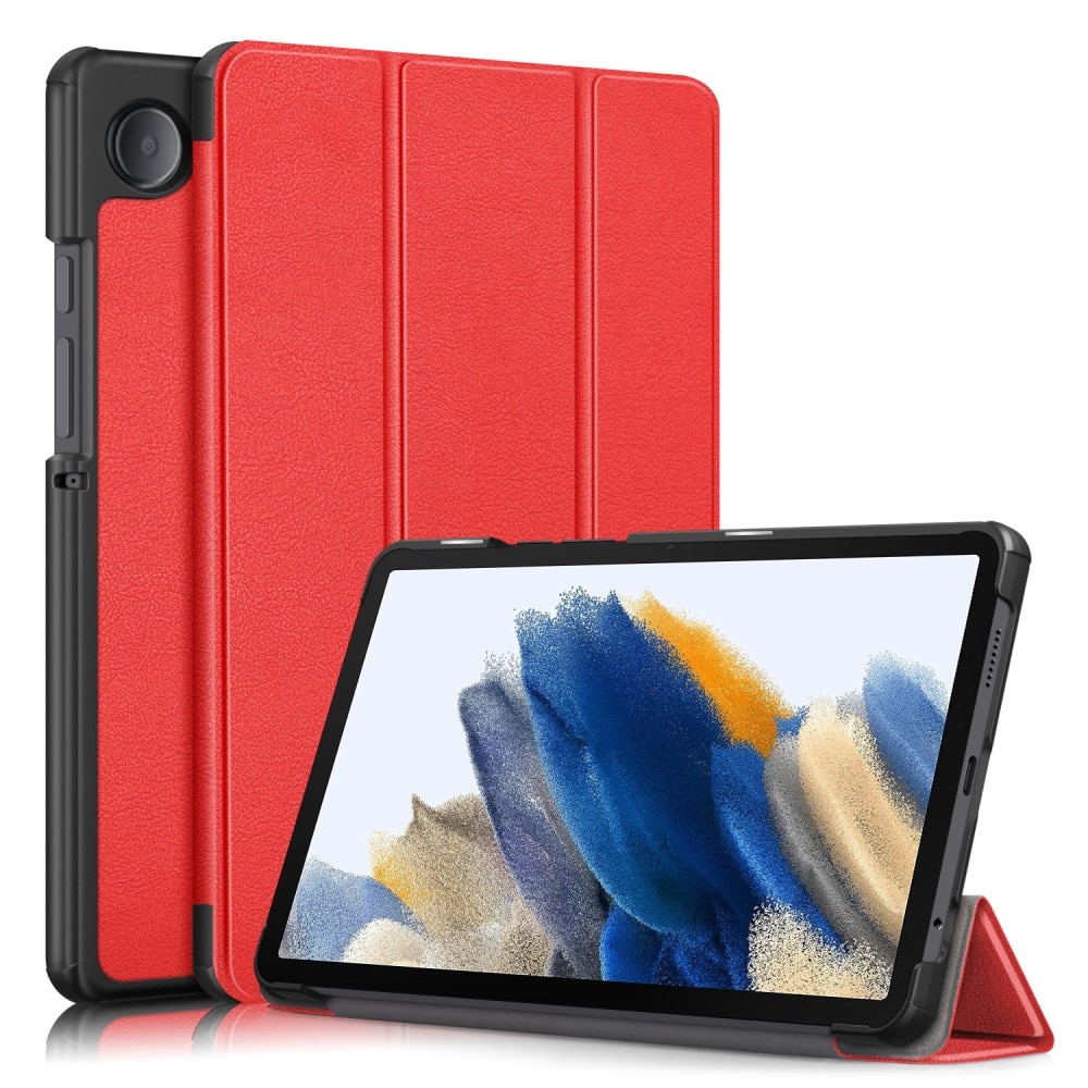 Étui Tri-Fold Samsung Galaxy Tab A9, rouge