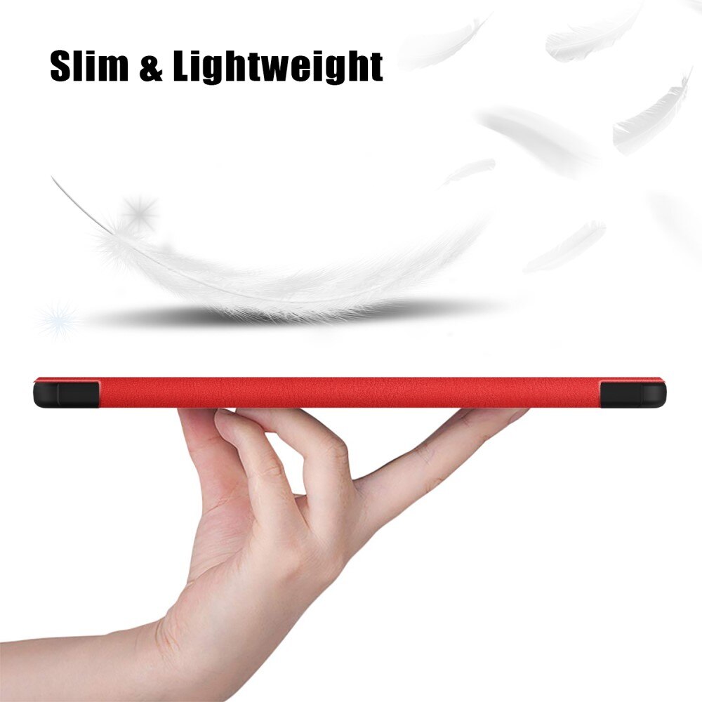 Étui Tri-Fold Samsung Galaxy Tab A9, Rouge