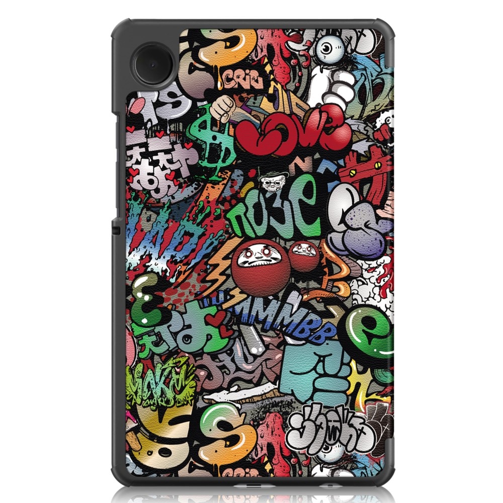 Étui Tri-Fold Samsung Galaxy Tab A9, Graffiti