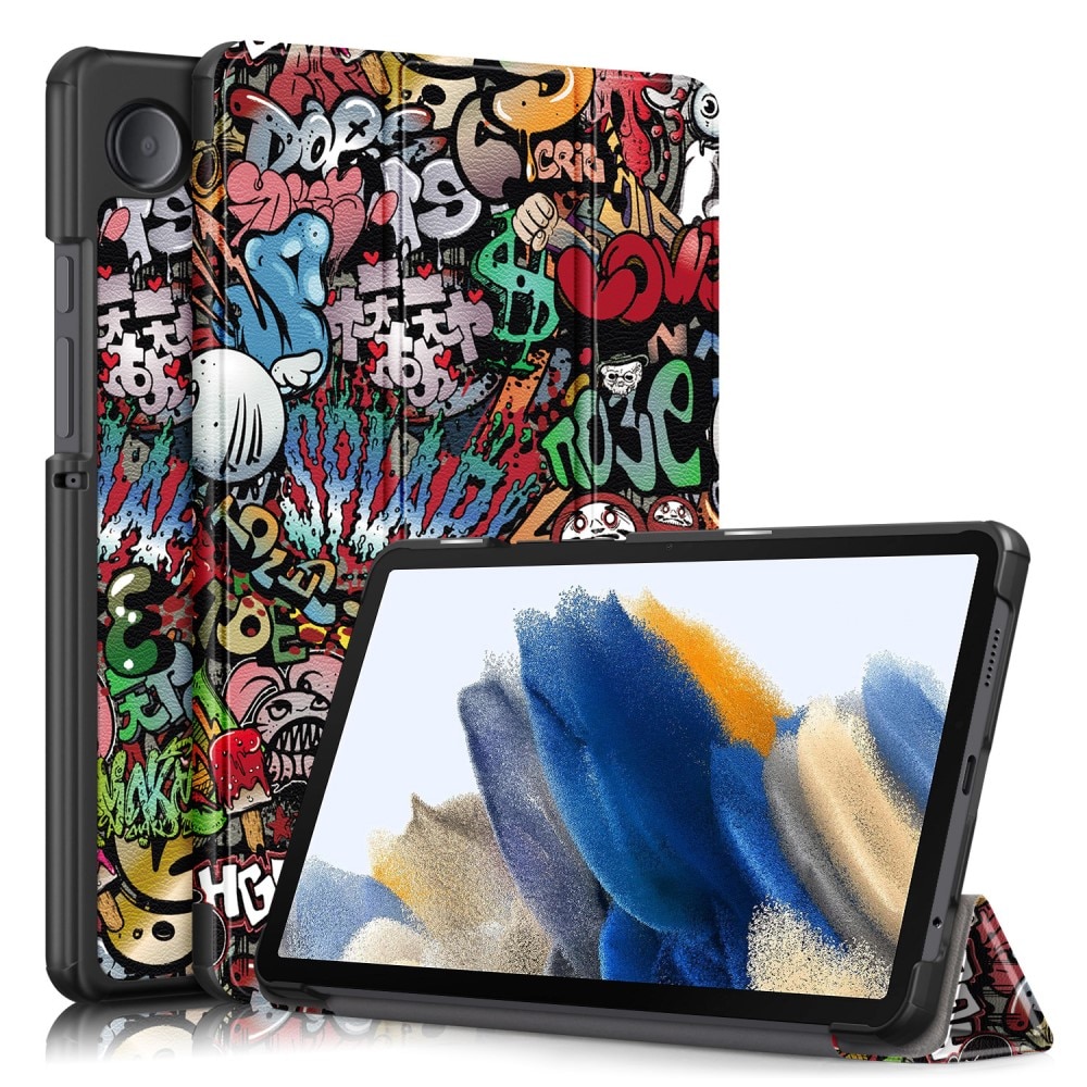 Étui Tri-Fold Samsung Galaxy Tab A9, Graffiti