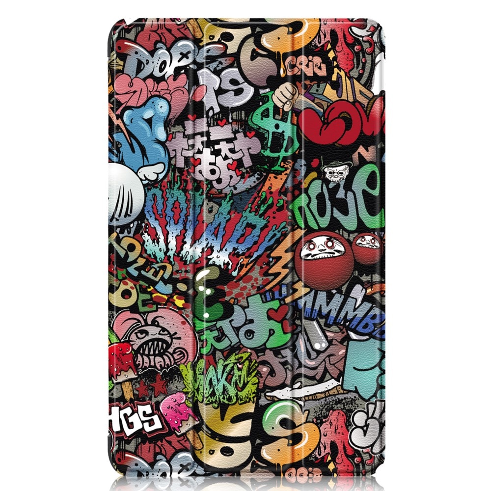 Étui Tri-Fold Samsung Galaxy Tab A9, Graffiti