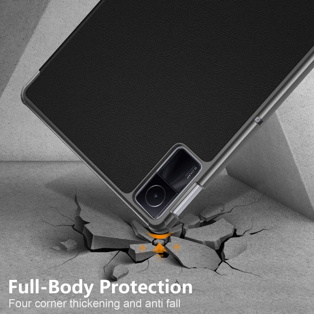 Étui Tri-Fold Xiaomi Redmi Pad SE, Noir