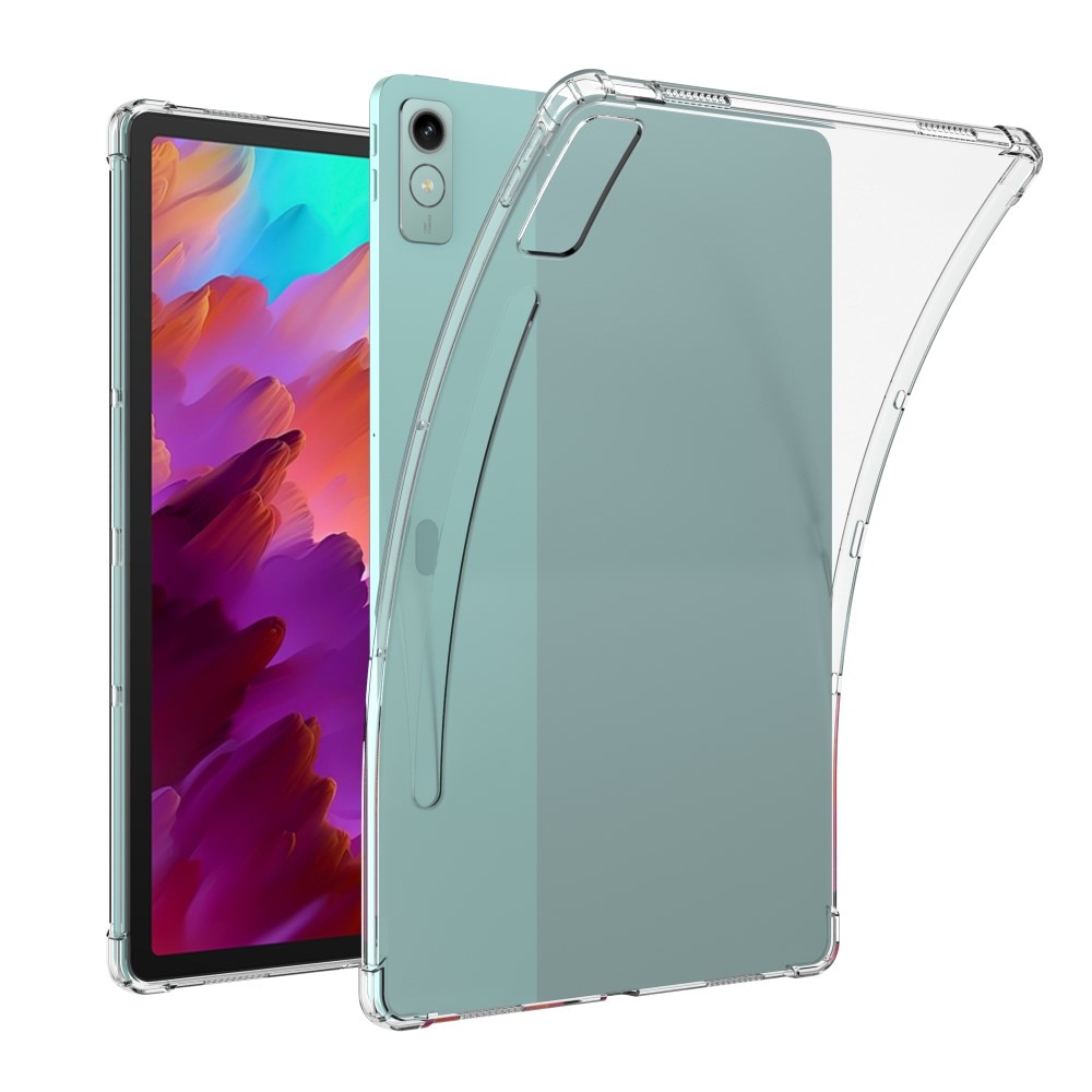 Coque TPU résistant aux chocs Lenovo Tab P12, transparent