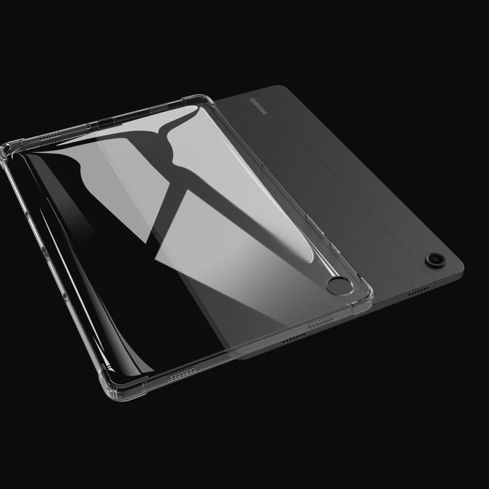 Coque TPU résistant aux chocs Samsung Galaxy Tab A9, transparent