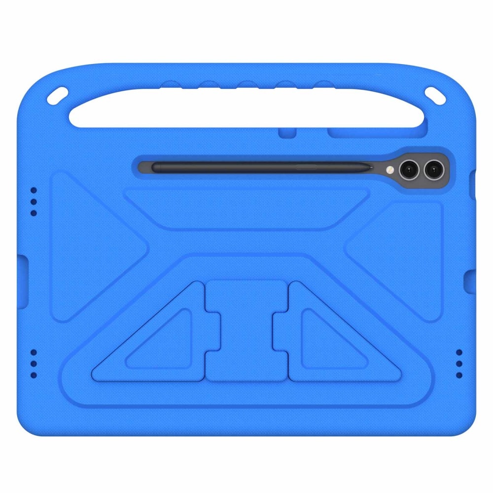 Coque EVA avec poignée pour enfants pour Samsung Galaxy Tab S9 Plus, bleu