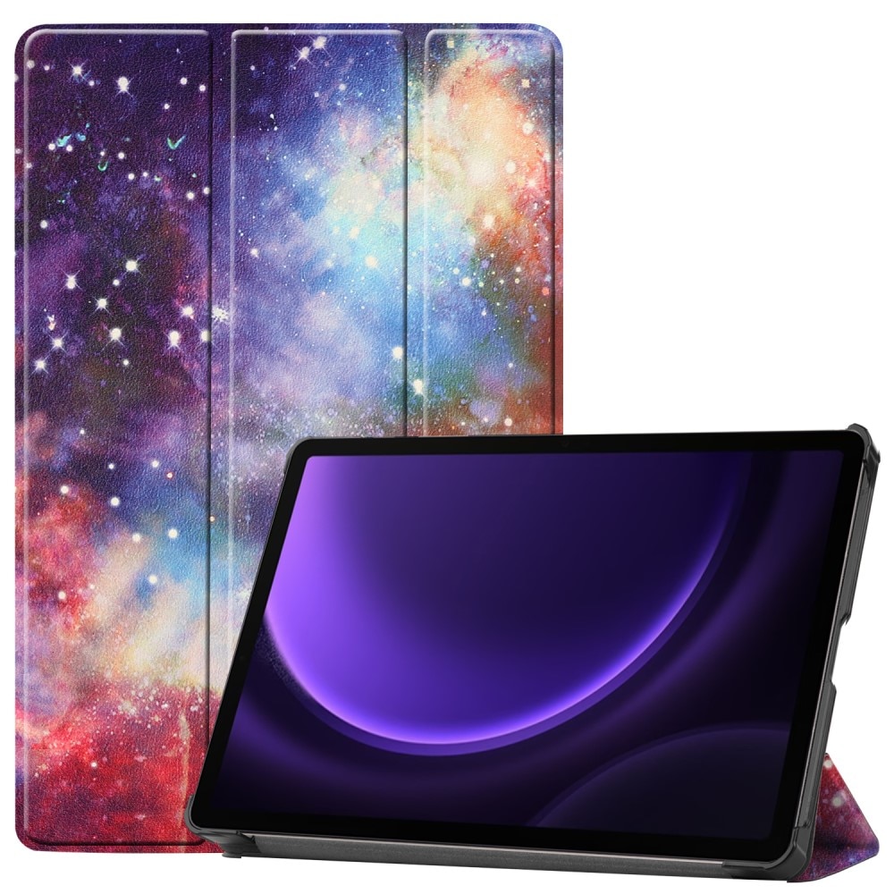 Étui Tri-Fold Samsung Galaxy Tab S9 FE, espace