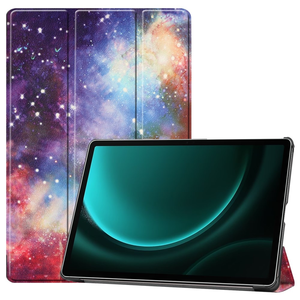 Étui Tri-Fold Samsung Galaxy Tab S9 FE Plus, espace