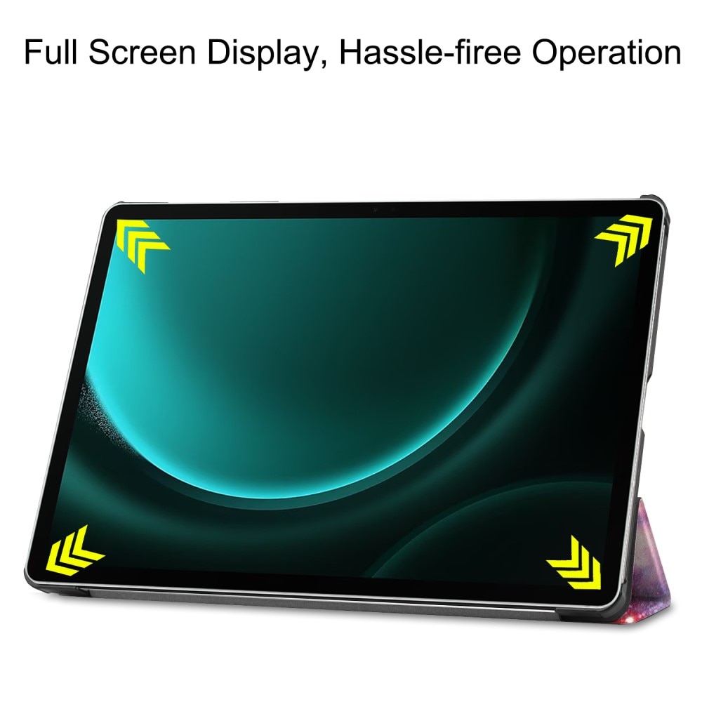 Étui Tri-Fold Samsung Galaxy Tab S9 FE Plus, Espace