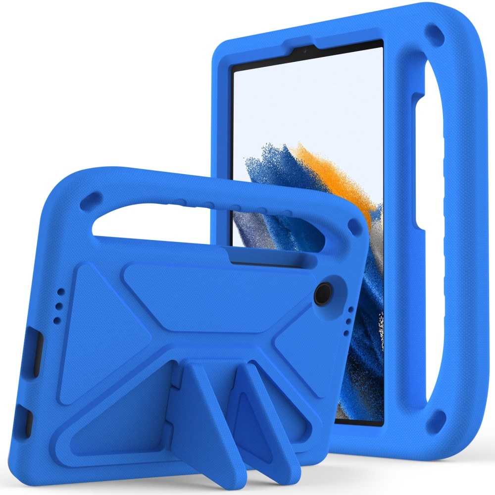 Coque EVA avec poignée pour enfants pour Samsung Galaxy Tab A9, bleu