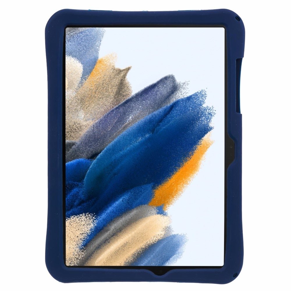 Coque avec béquille et bandoulière Astronaute Samsung Galaxy Tab A8, bleu