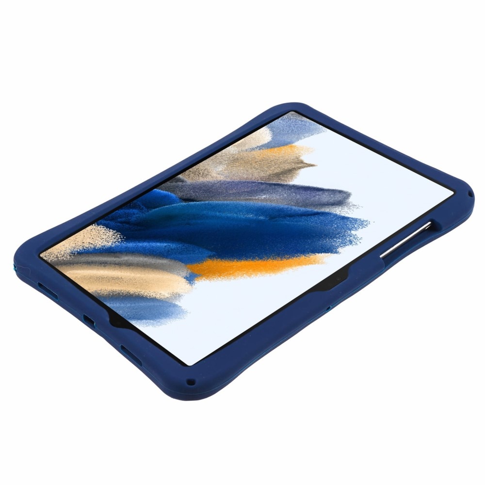 Coque avec béquille et bandoulière Astronaute Samsung Galaxy Tab A8, bleu