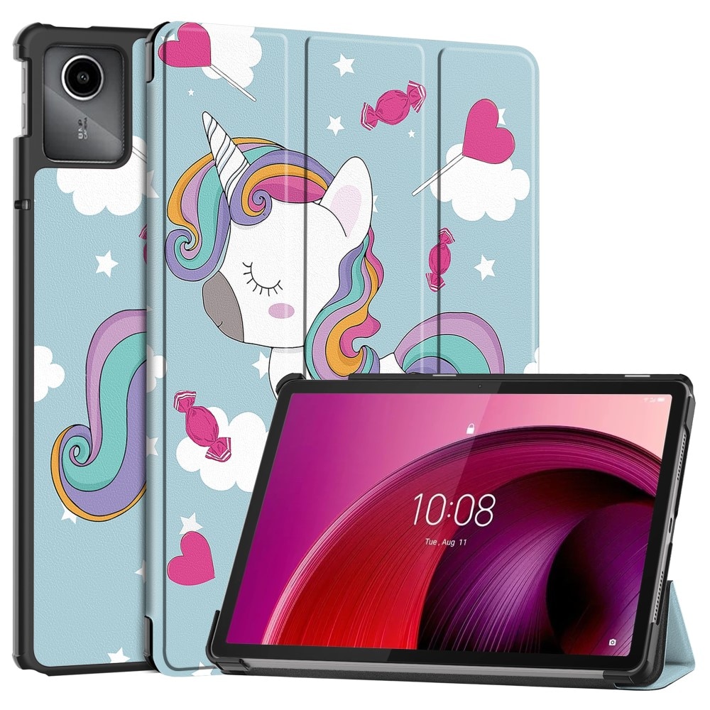 Étui Tri-Fold Lenovo Tab M11, Licorne