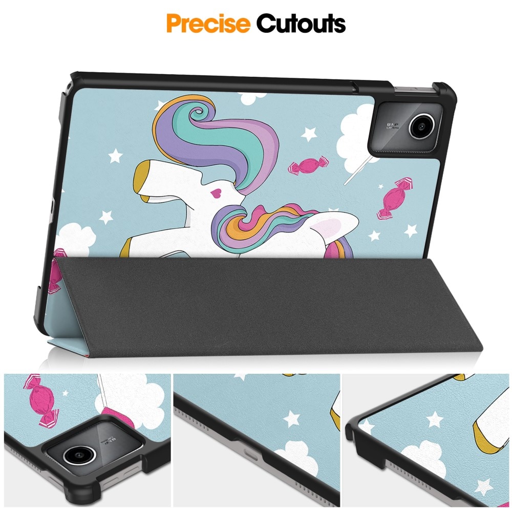 Étui Tri-Fold Lenovo Tab M11, Licorne