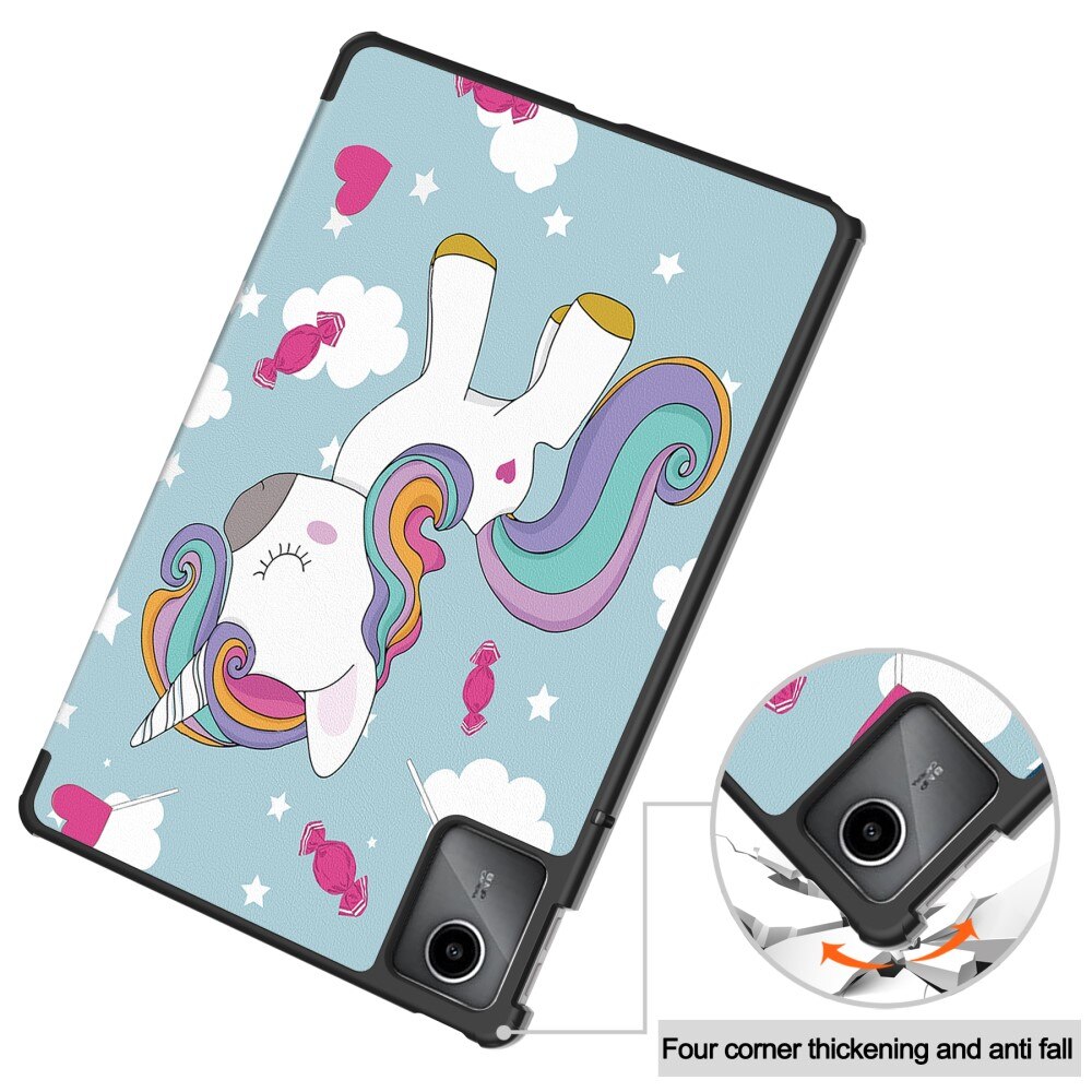 Étui Tri-Fold Lenovo Tab M11, Licorne