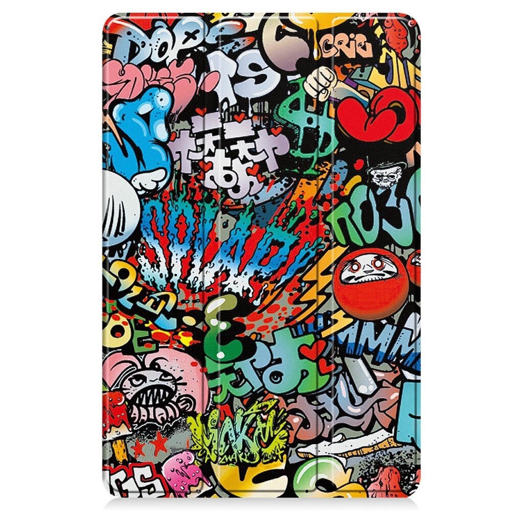 Étui Tri-Fold Lenovo Tab M11, Graffiti