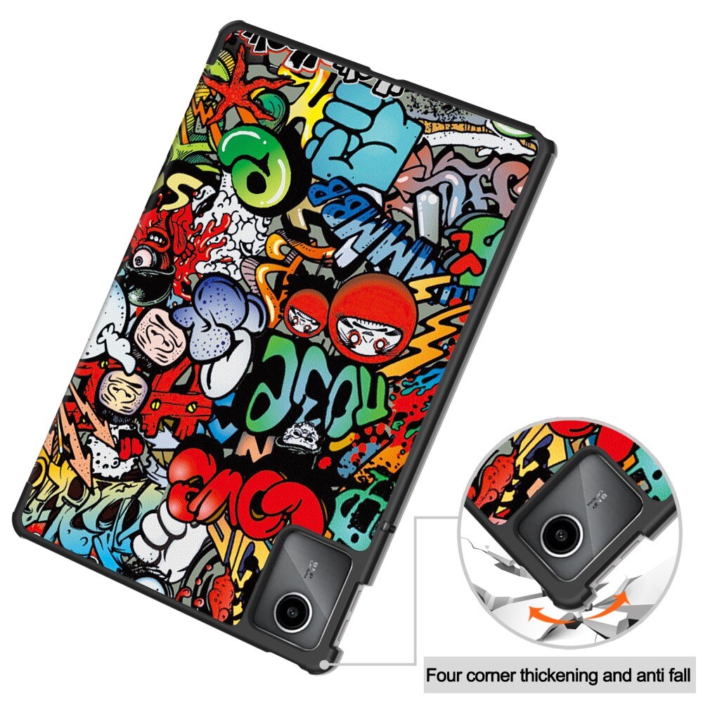 Étui Tri-Fold  Lenovo Tab M11, Graffiti
