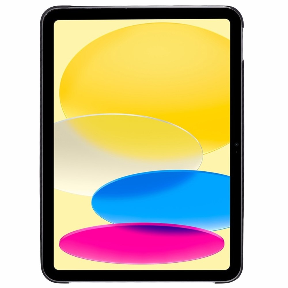 Coque fine Fibre d'aramide iPad 10.9 10th Gen (2022), noir