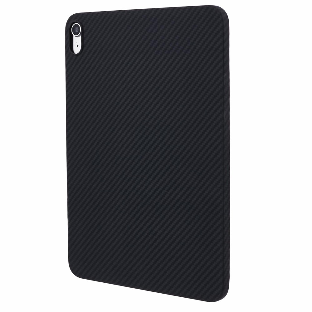 Coque fine Fibre d'aramide iPad 10.9 10th Gen (2022), noir