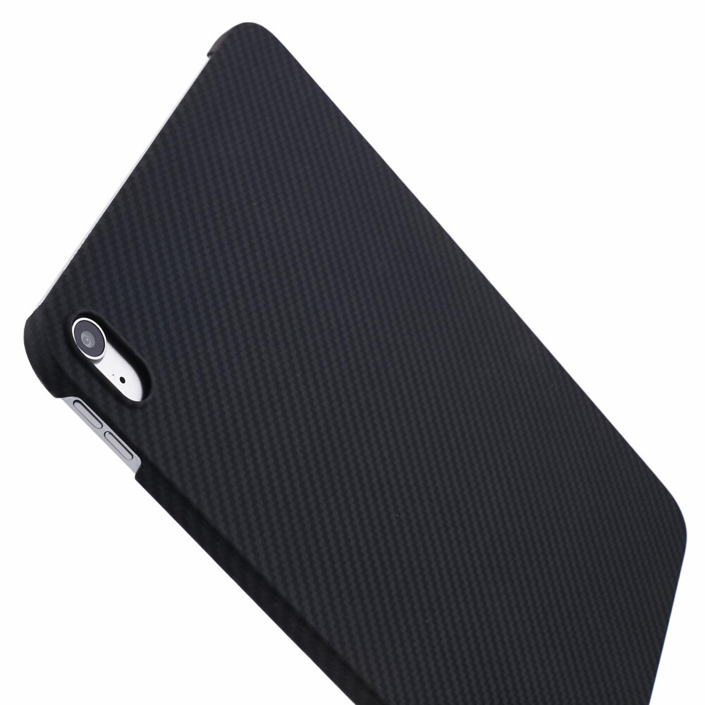 Coque fine Fibre d'aramide iPad 10.9 10th Gen (2022), noir