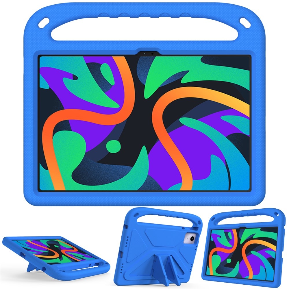 Coque EVA avec poignée pour enfants pour Lenovo Tab M11, bleu