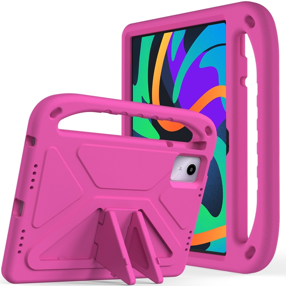 Coque EVA avec poignée pour enfants pour Lenovo Tab M11, rose