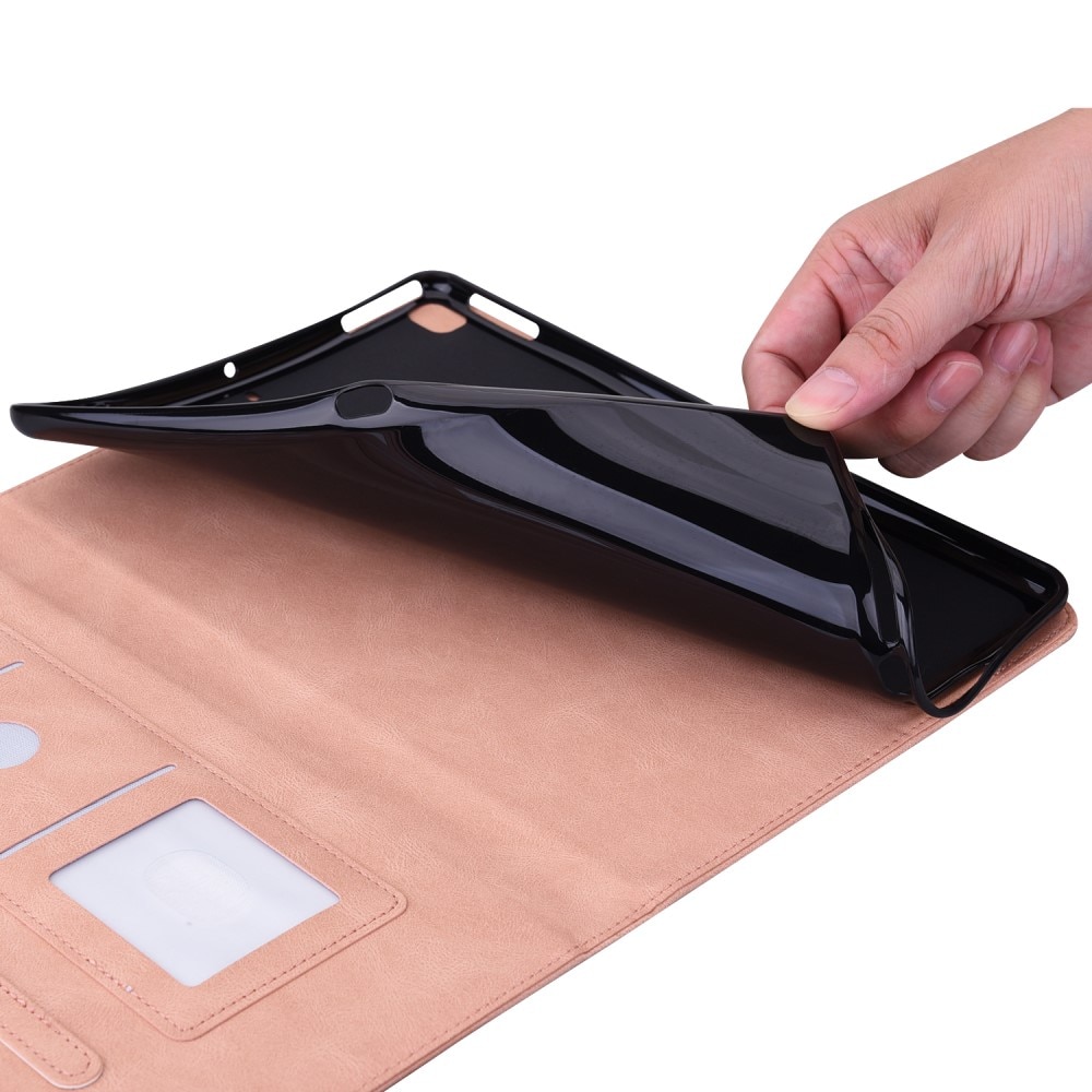 Étui en cuir avec papillons  Lenovo Tab M11 Rose