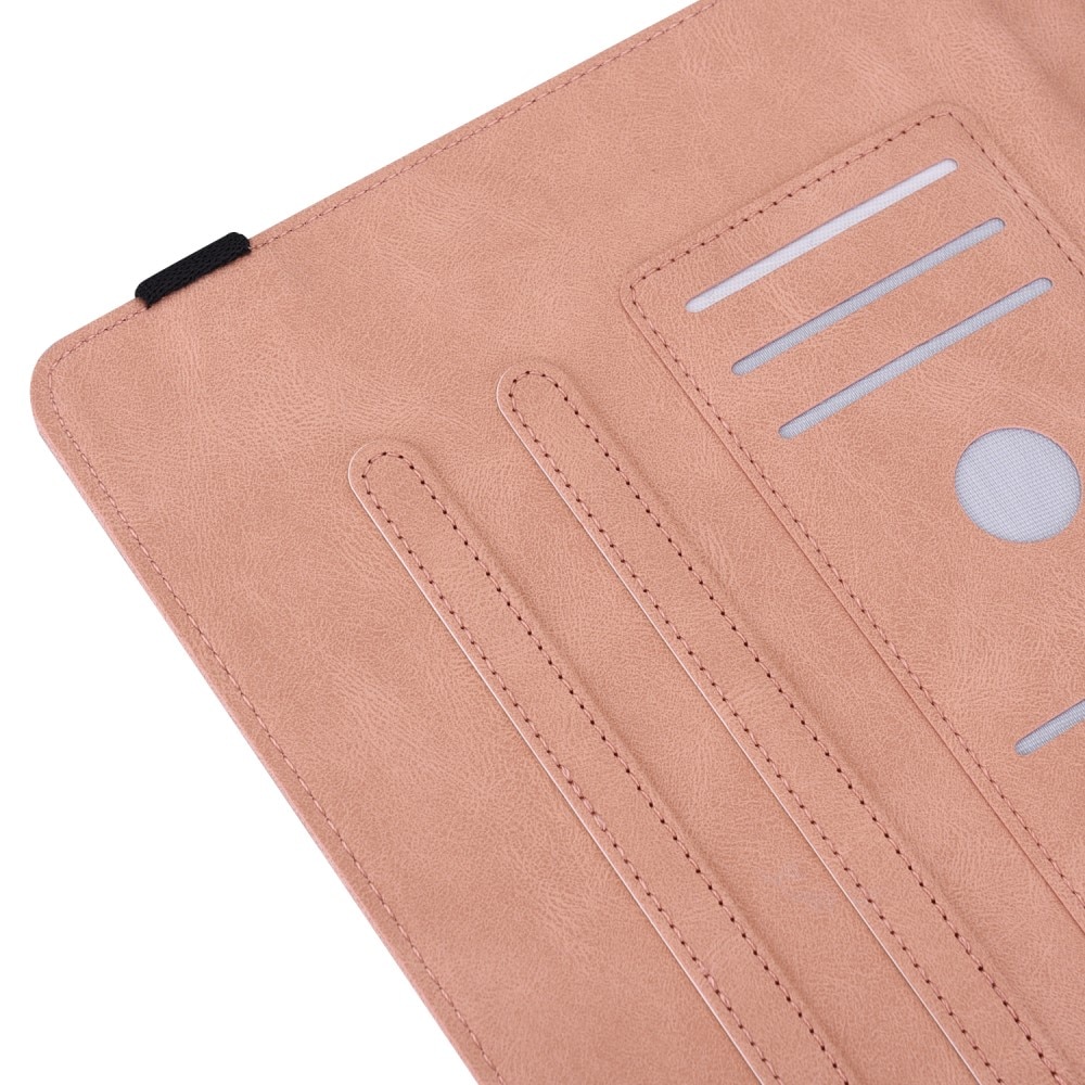 Étui en cuir avec papillons  Lenovo Tab M11 Rose