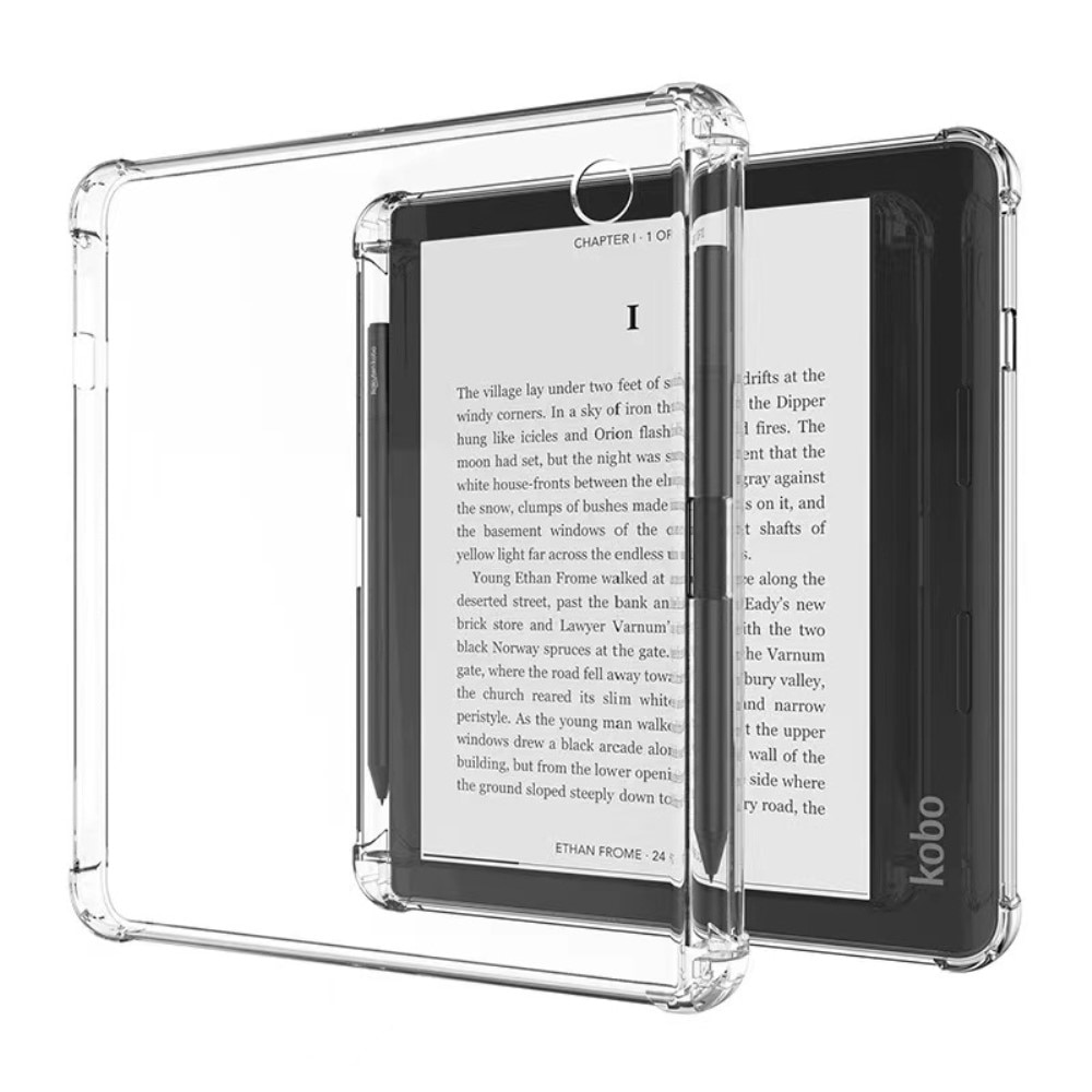 Coque avec porte-stylo Kobo Sage, transparent