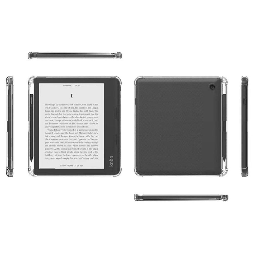Coque avec porte-stylo Kobo Sage, transparent