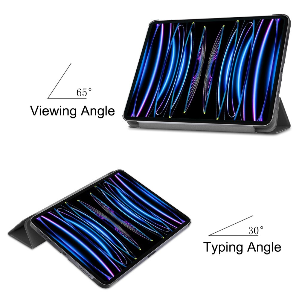 Étui Tri-Fold Apple iPad Pro 11 5th Gen (2024), Noir