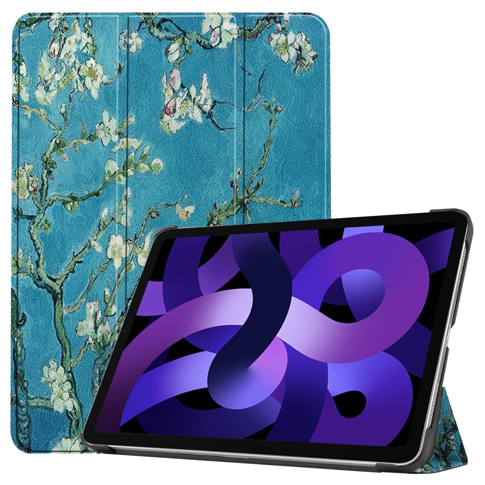Étui Tri-Fold iPad Air 10.9 6th Gen (2024), Fleurs de cerisier