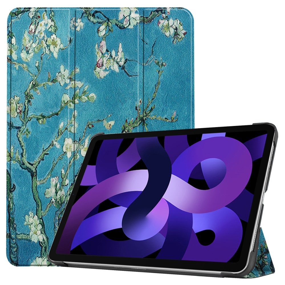 Étui Tri-Fold Apple iPad Air 11 7th Gen (2025), Fleurs de cerisier
