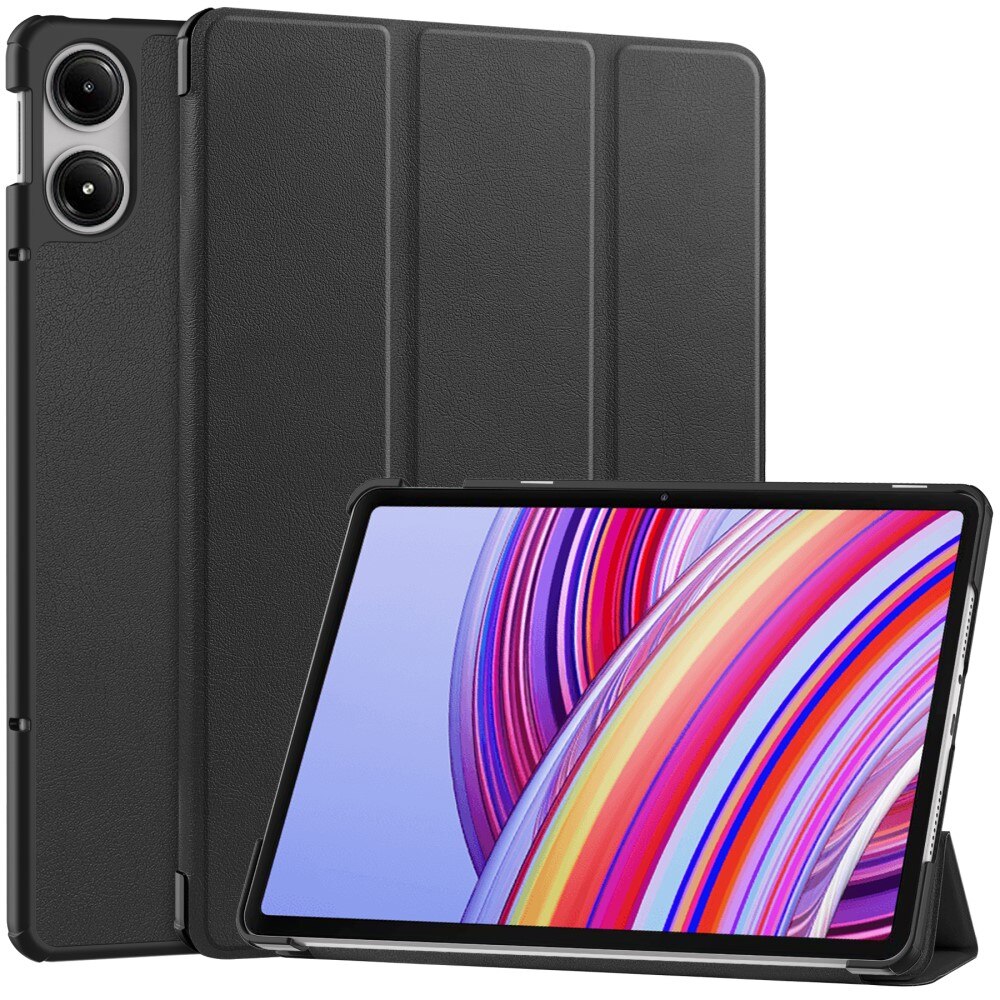 Étui Tri-Fold Xiaomi Redmi Pad Pro, Noir