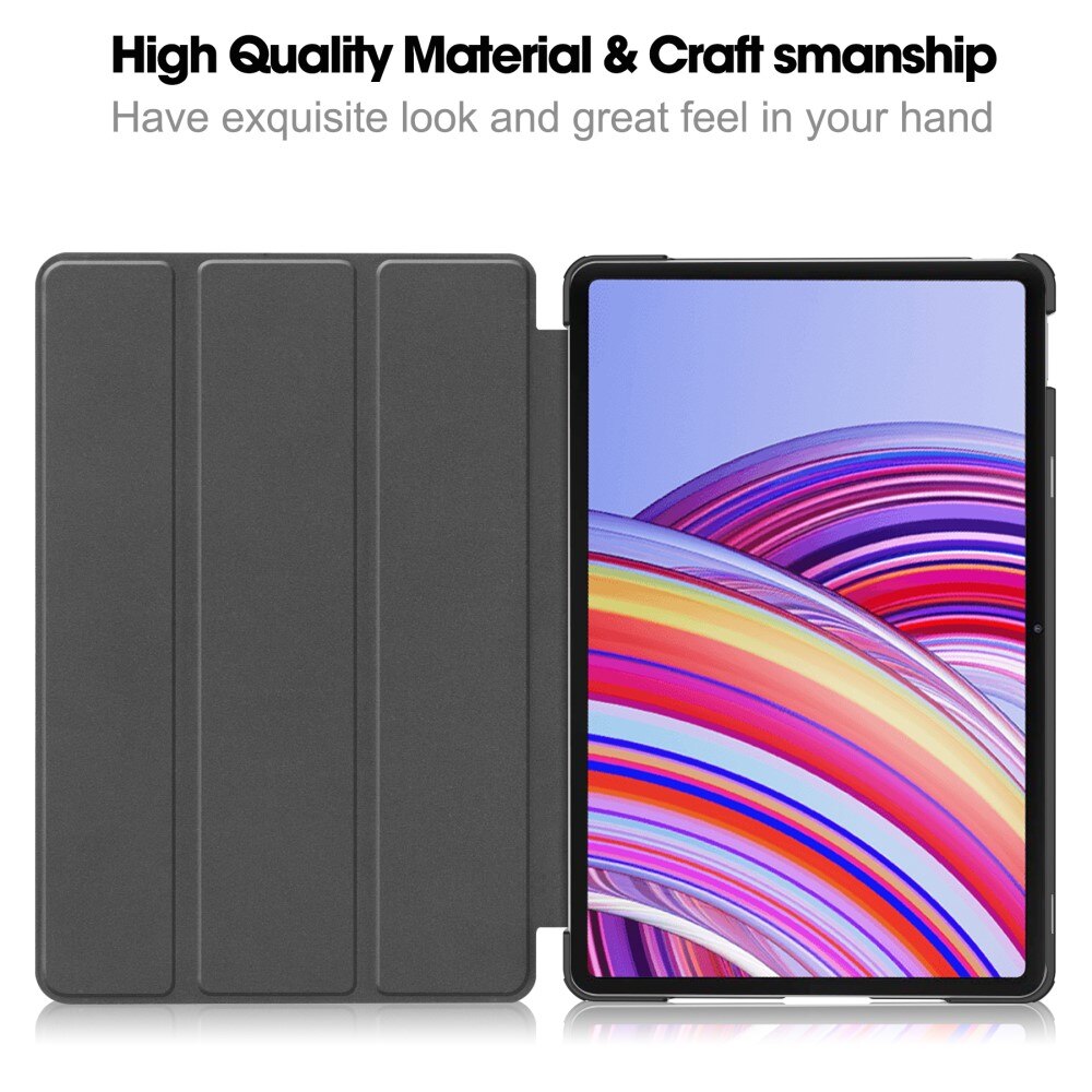 Étui Tri-Fold Xiaomi Redmi Pad Pro, Noir
