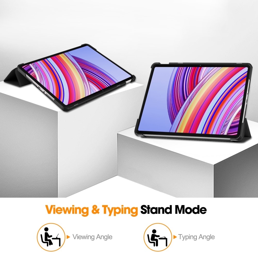Étui Tri-Fold Xiaomi Redmi Pad Pro, Noir