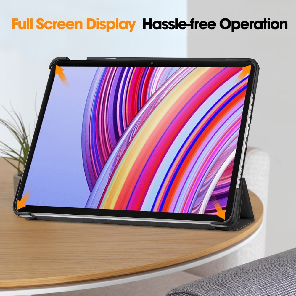 Étui Tri-Fold Xiaomi Redmi Pad Pro, Noir