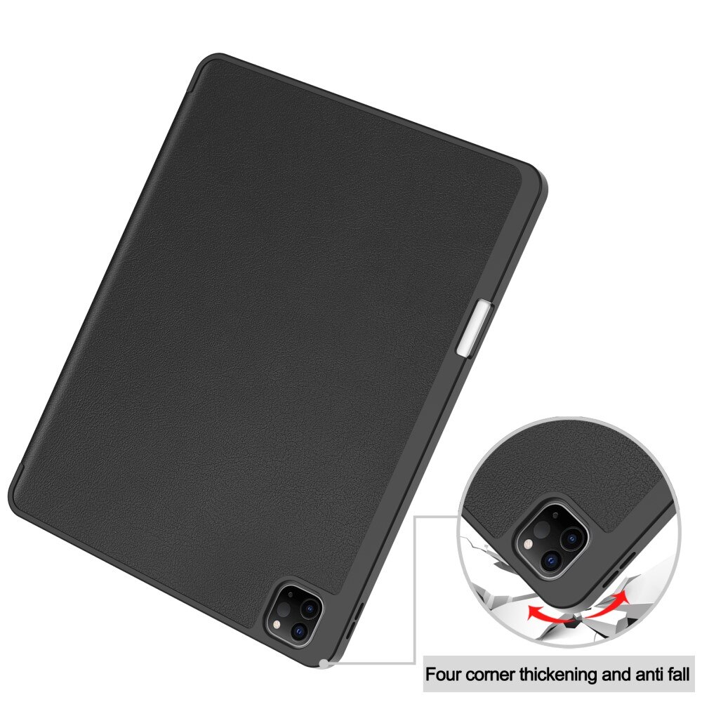 Étui Tri-Fold avec porte-stylo Apple iPad Air 13 2nd Gen (2025), noir