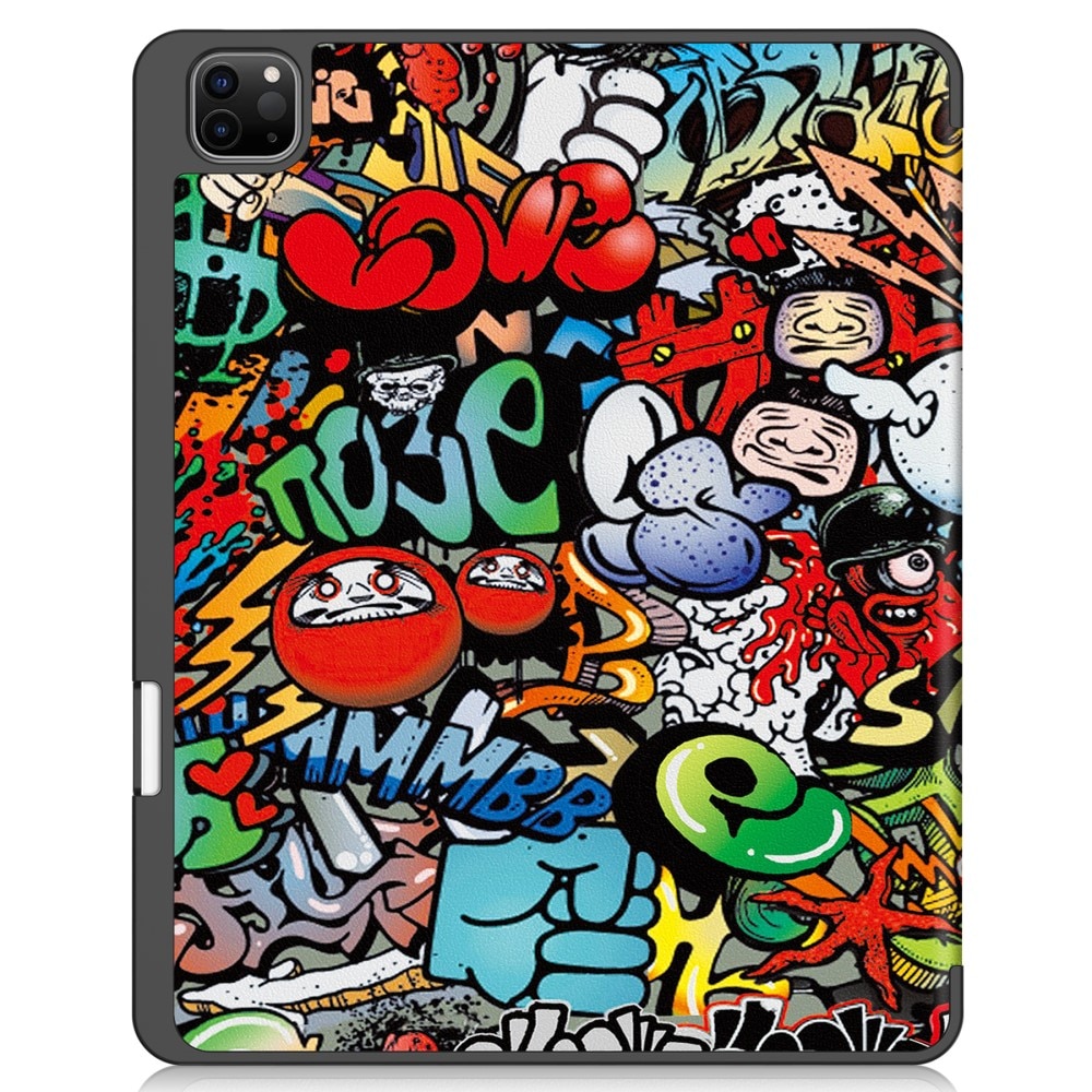 Étui Tri-Fold iPad Air 13 (2024), Graffiti