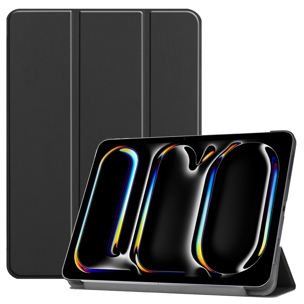 Étui Tri-Fold Apple iPad Pro 13 7th Gen (2024), Noir